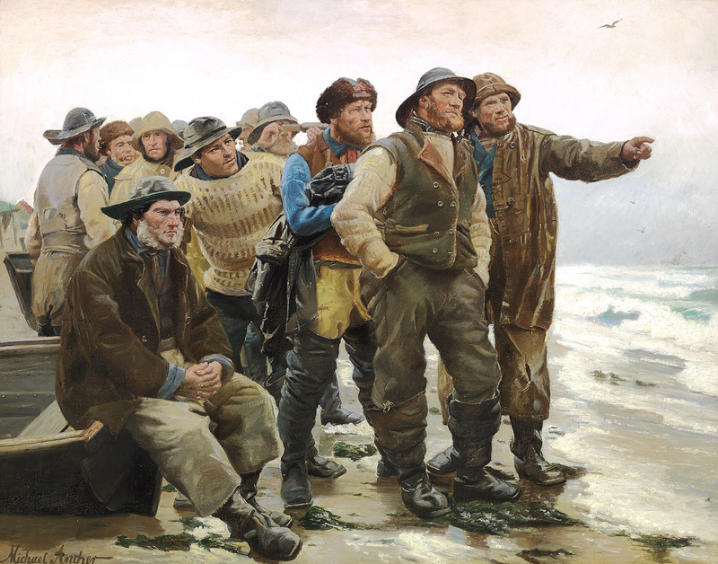 ¿Logrará redondear el punto? - Michael Peter Ancher