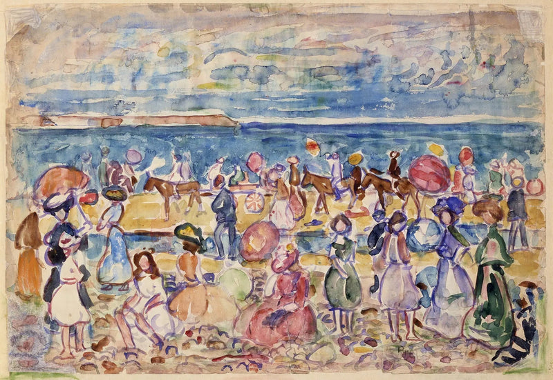 Vacaciones en Nueva Inglaterra - Maurice Prendergast