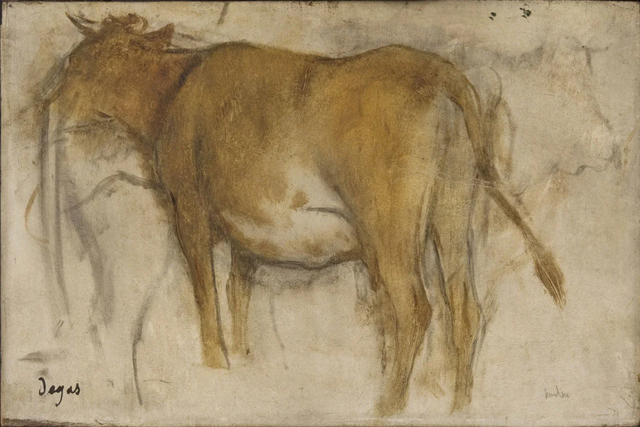 Vaca - Edgar Degas