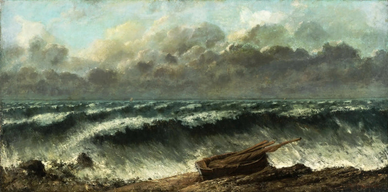 Olas - Gustave Courbet