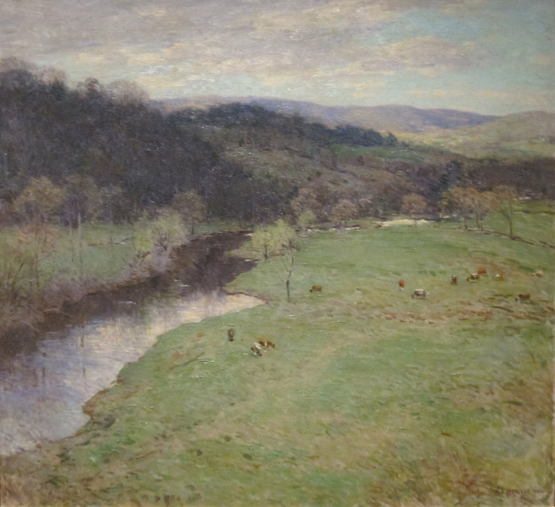 Valle en primavera - Willard Metcalf