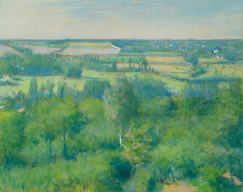 Valle del Yerres - Gustave Caillebotte