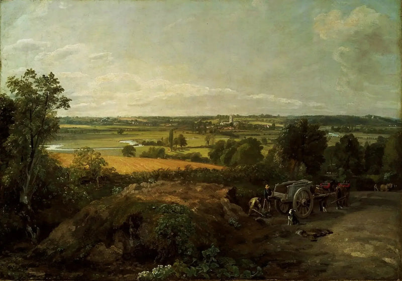 Valle del Stour y iglesia de Dedham - John Constable