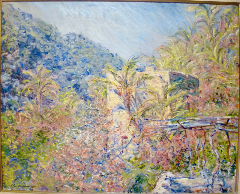 Valle de Sasso. Efecto de sol - Claude Monet