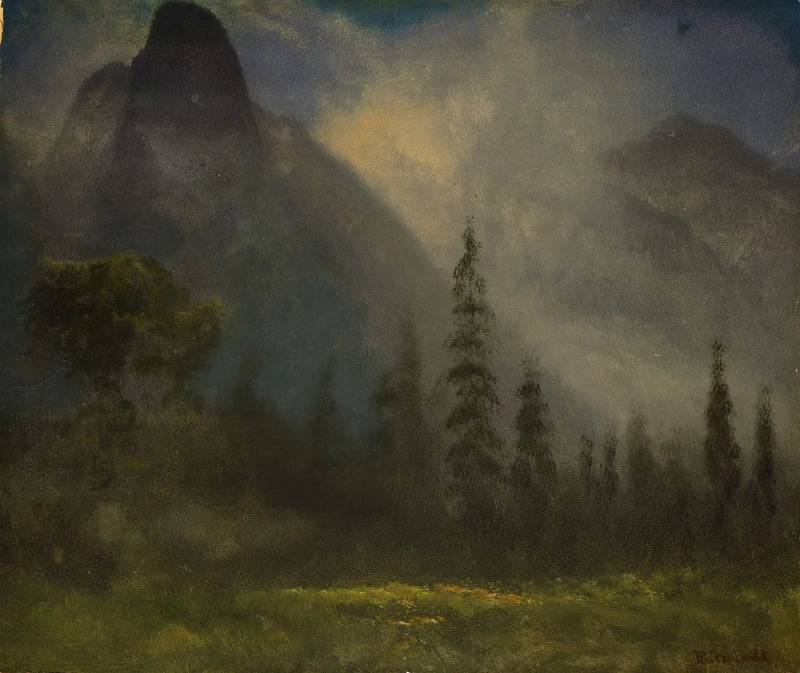 Valle de Yosemite - Albert Bierstadt