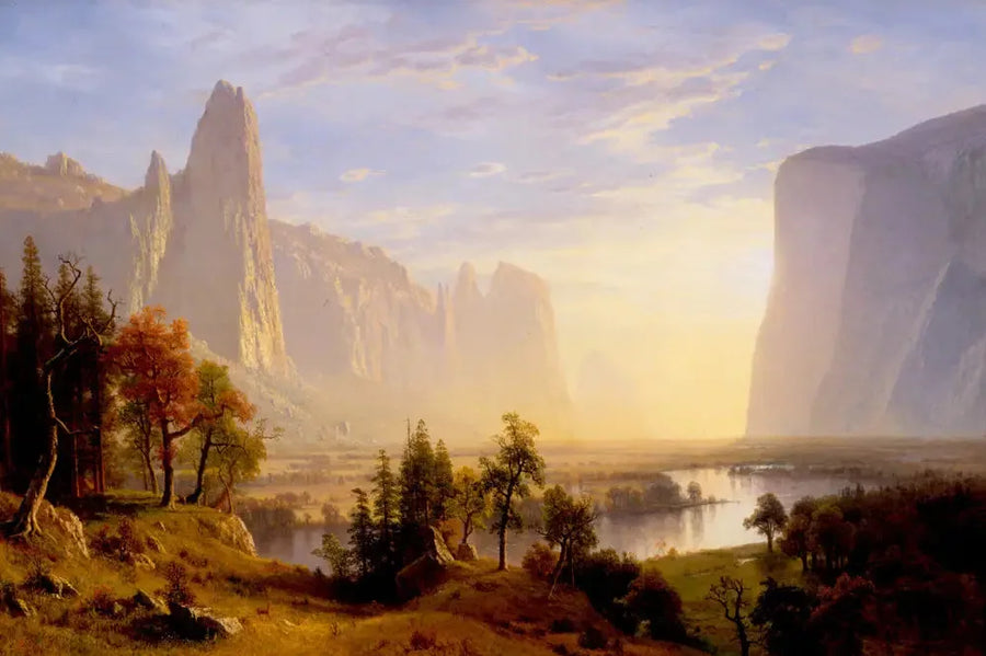 Valle de Yosemite - Albert Bierstadt