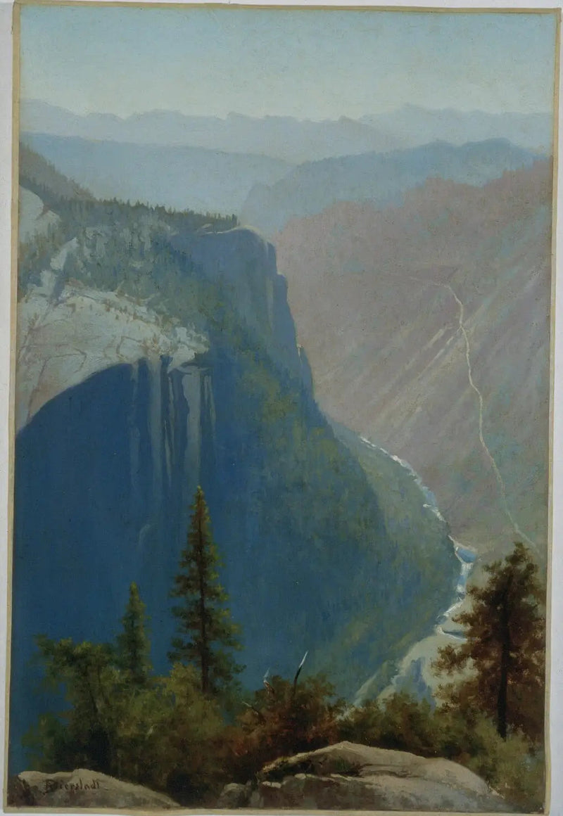 Valle de Yosemite - Albert Bierstadt
