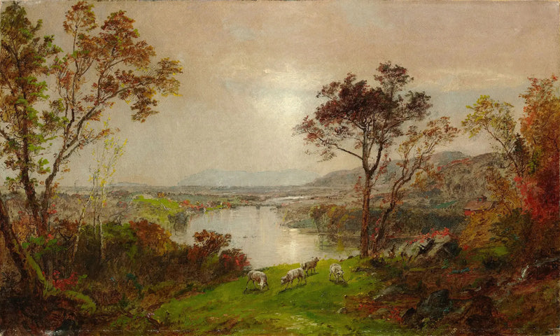 Valle del Wyoming - Jasper Francis Cropsey