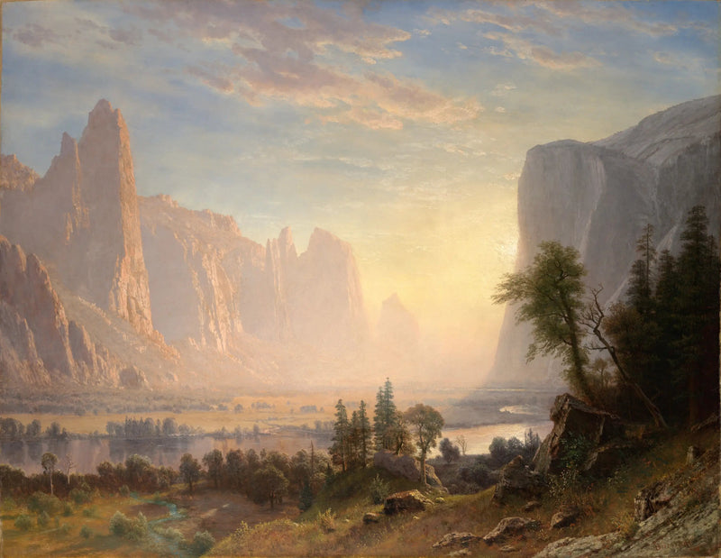 Valle del Yosemite - Albert Bierstadt