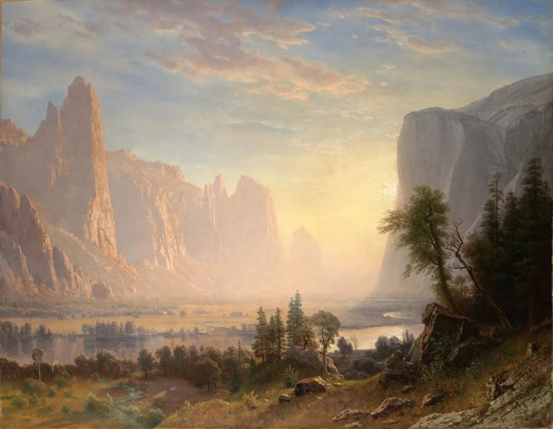 Valle del Yosemite - Albert Bierstadt