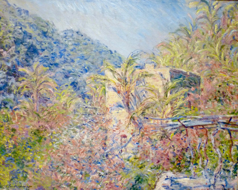Valle de Sasso, efecto sol W862 - Claude Monet