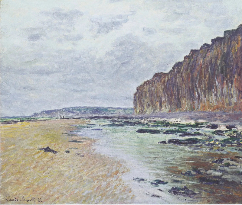 Varengeville, marea baja W723 - Claude Monet