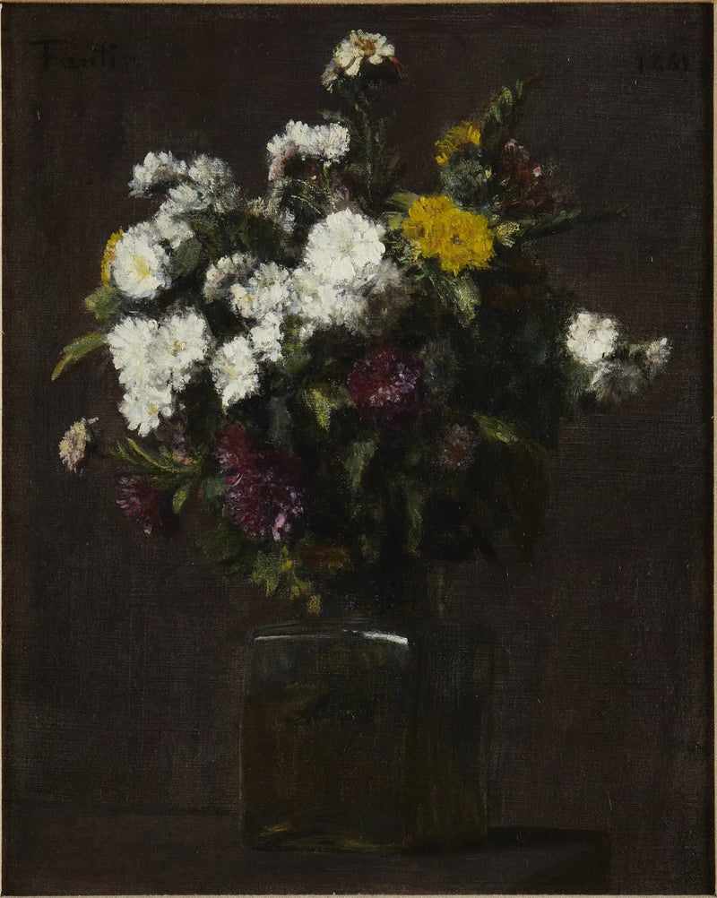 Jarrón de flores - Henri Fantin-Latour