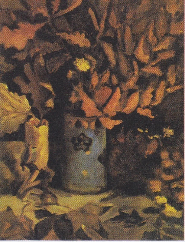 Jarrón con hojas muertas - Vincent van Gogh