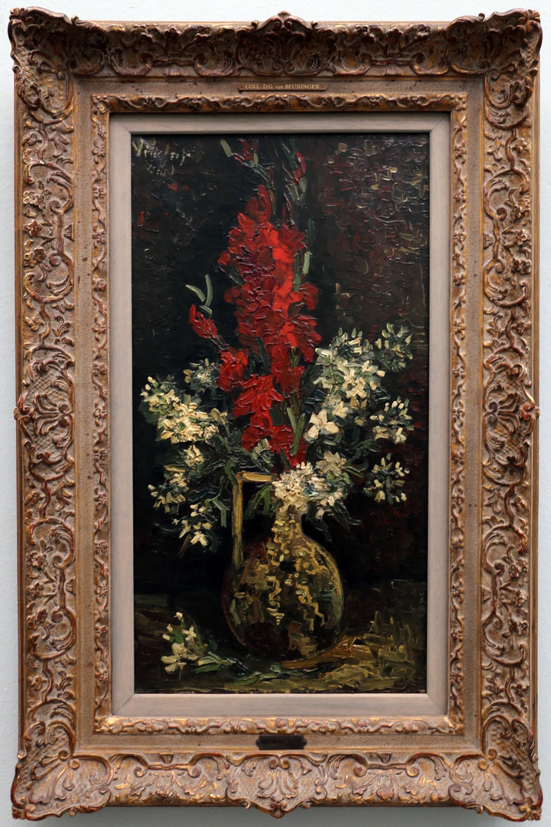 Jarrón con flores rojas y blancas - Vincent van Gogh