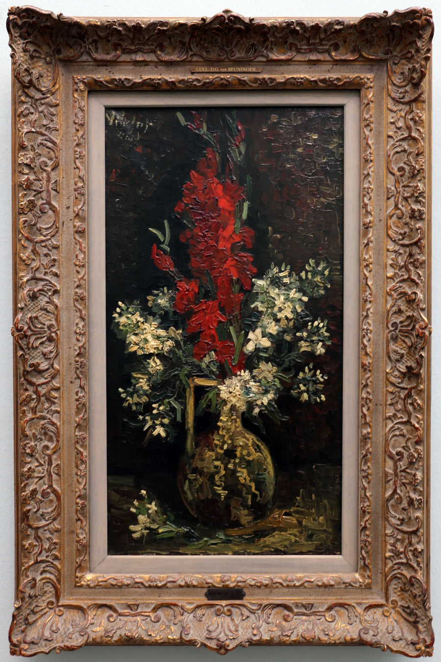 Jarrón con flores rojas y blancas - Vincent van Gogh
