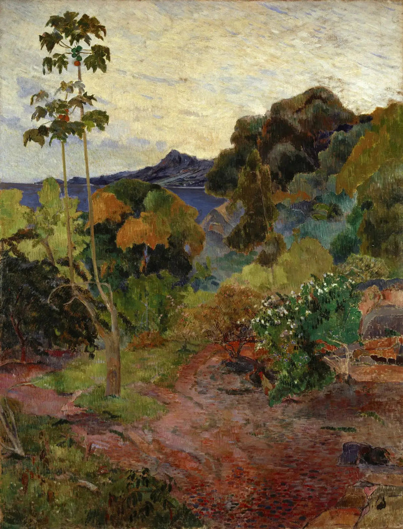 Vegetación tropical, Martinica - Paul Gauguin