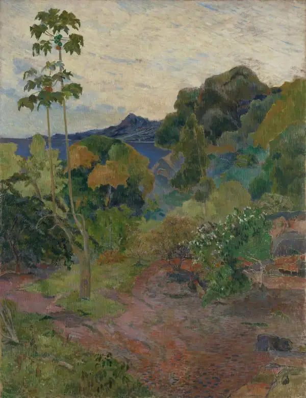 Vegetación tropical, Martinica - Paul Gauguin