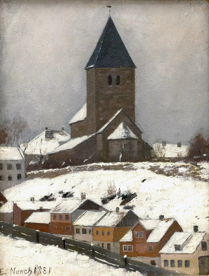 Vigilancia Iglesia de Aker - Edvard Munch