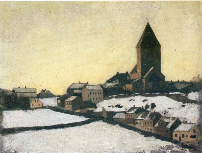 Vigilancia Iglesia de Aker - Edvard Munch