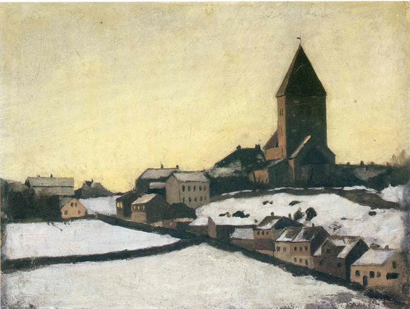 Vigilancia Iglesia de Aker - Edvard Munch