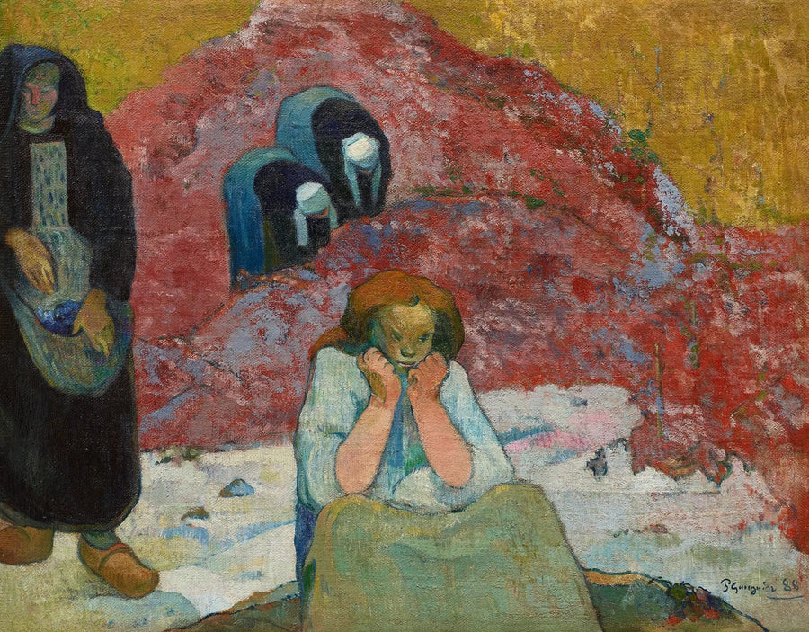Vendimias en Arles o Miserias humanas - Paul Gauguin
