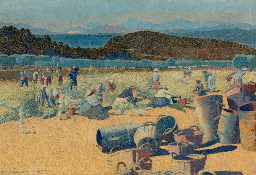 Vendanges (Var) - Henri-Edmond Cross image 1 copie peinte à la main à l’huile