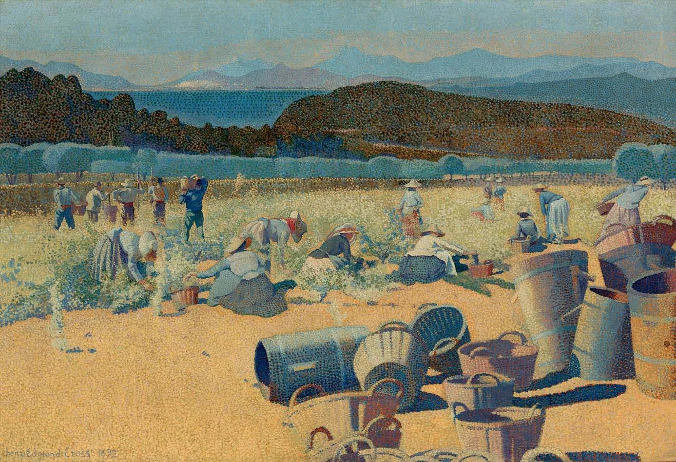 Vendanges (Var) - Henri-Edmond Cross image 1 copie peinte à la main à l’huile