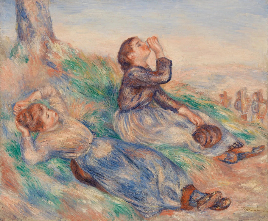 Vendimiadoras - Pierre-Auguste Renoir