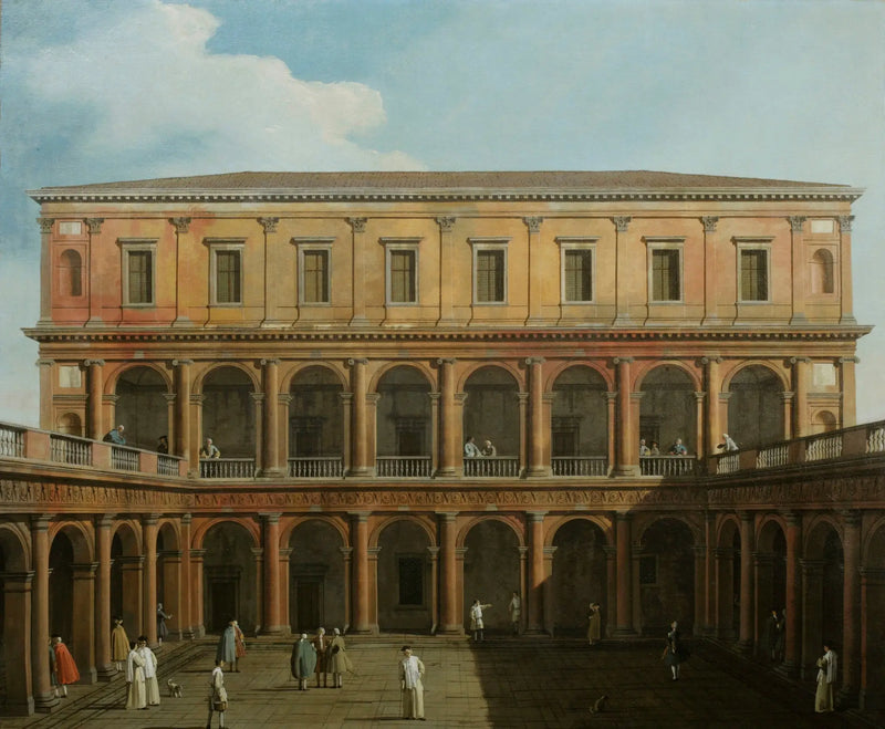 Venecia: capricho del monasterio de los canónigos de Letrán - Canaletto