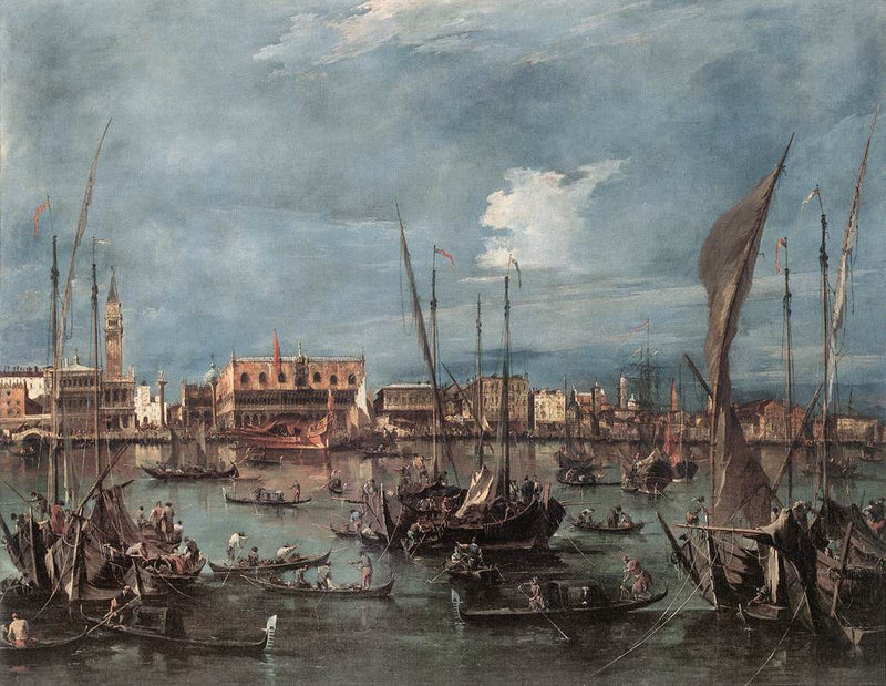 Venecia desde el Bacino di San Marco - Francesco Guardi