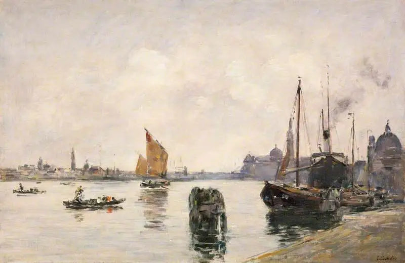 Venecia - Eugène Boudin