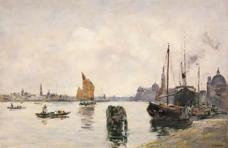 Venecia - Eugène Boudin