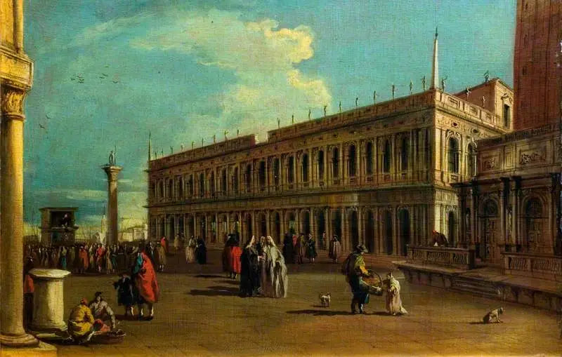 Venecia: La Piazzetta - Canaletto