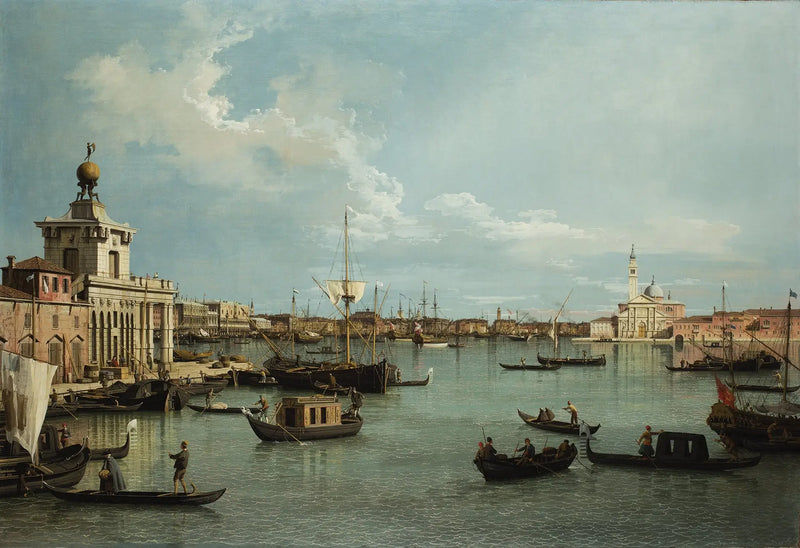 Venecia: el lecho de San Marcos desde el canal de la Giudecca - Canaletto