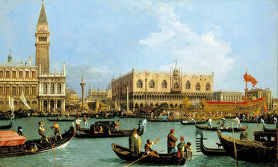 Venise: le bacino di San Marco le jour de l’Ascension - Canaletto - Alpha Reproduction
