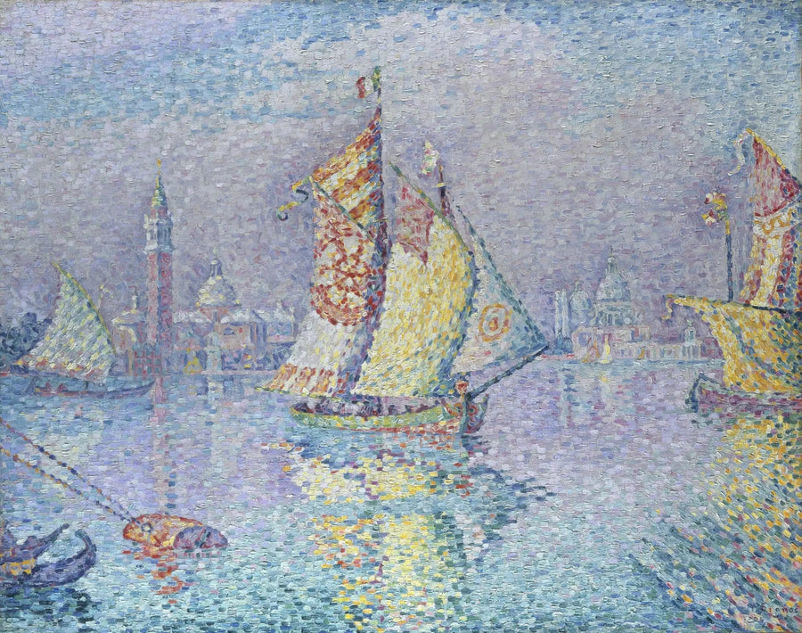 Venecia, el velo amarillo - Paul Signac