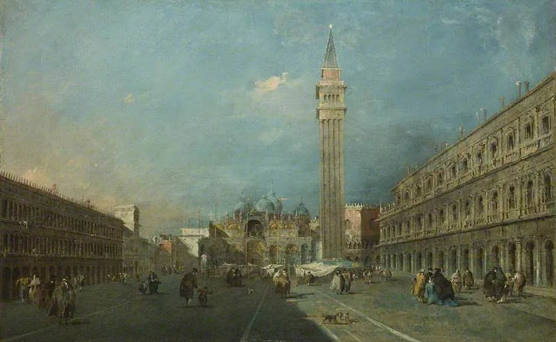 Venecia: Plaza de San Marcos - Francesco Guardi
