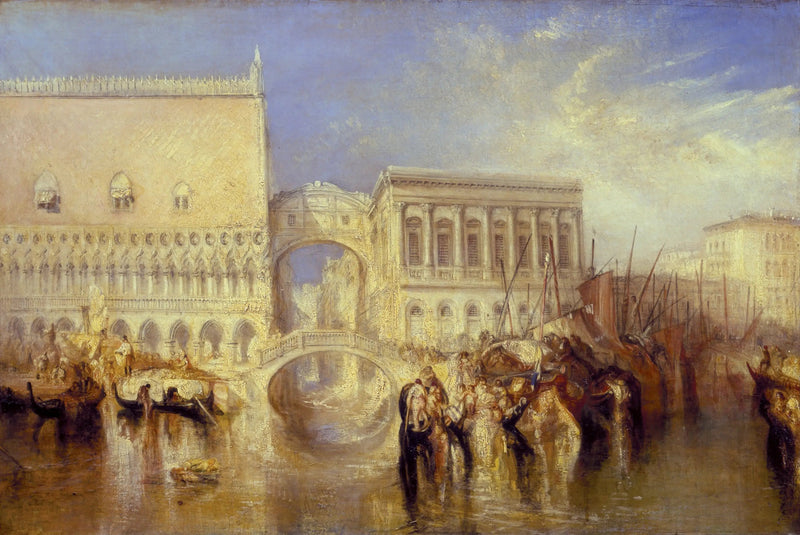 Venecia, Puente de los Suspiros - J. M. W. Turner