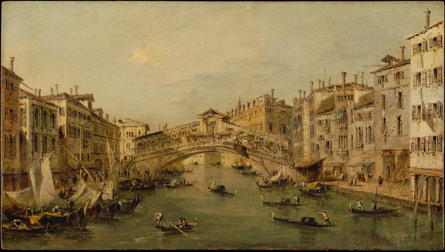 Venise : Le Rialto - Francesco Guardi
