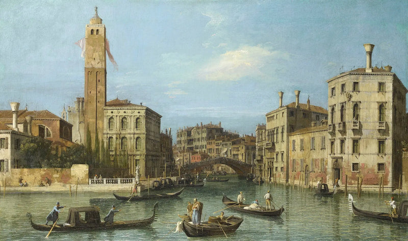 Venecia: San Geremia y la desembocadura del Cannaregio - Canaletto