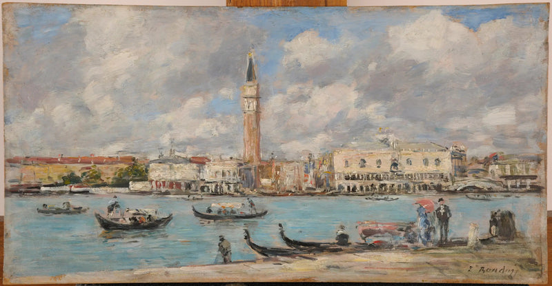 Venecia. San Giorgio - Eugène Boudin