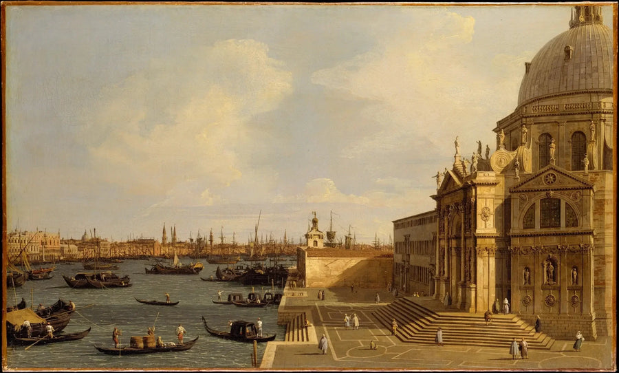 Venecia: Santa María della Salute - Canaletto