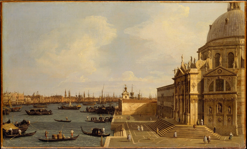 Venecia: Santa María della Salute - Canaletto