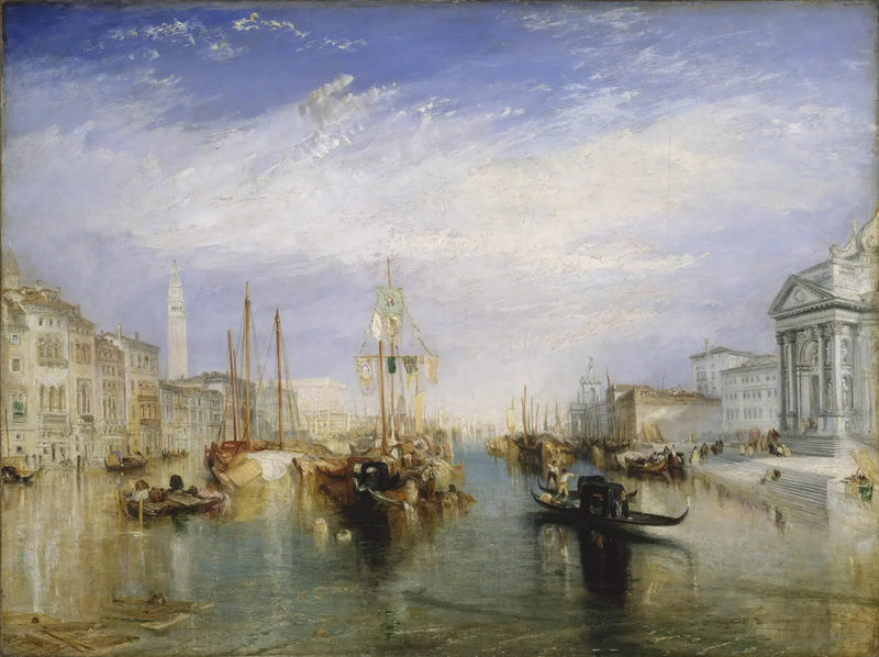Venecia, vista desde el porche de la Madonna della Salute - J. M. W. Turner