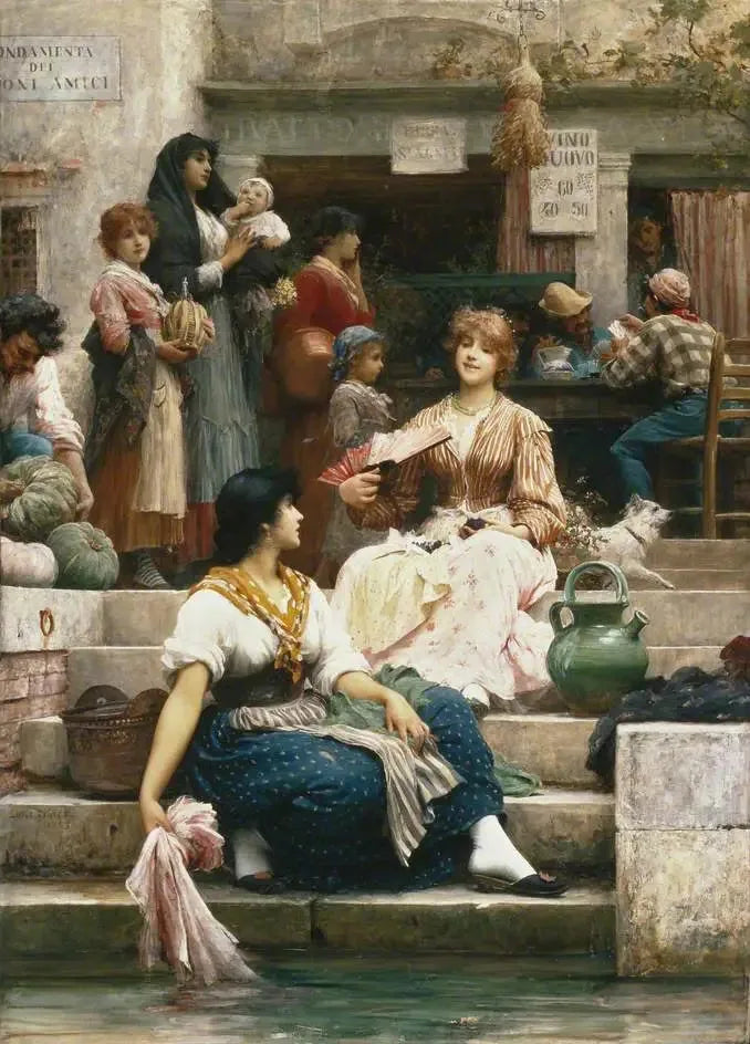Venecianos - Luke Fildes