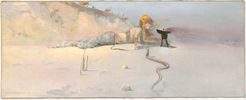Ventilador caliente - Charles Conder