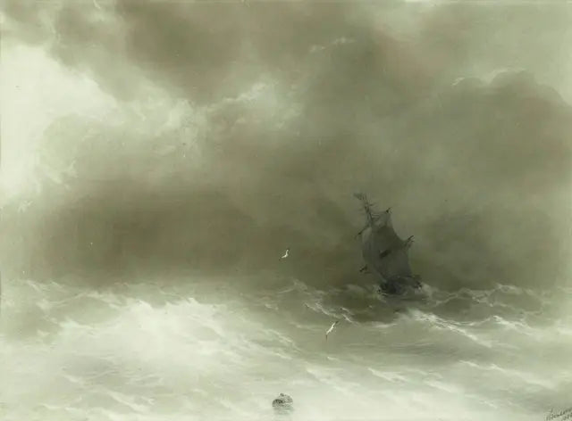 Ventilación fuerte - Ivan Aïvazovski