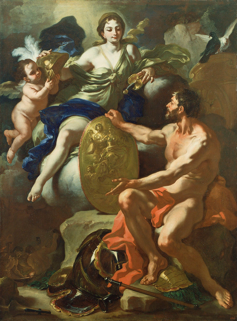 Venus en la fragua de Vulcano - Francesco Solimena