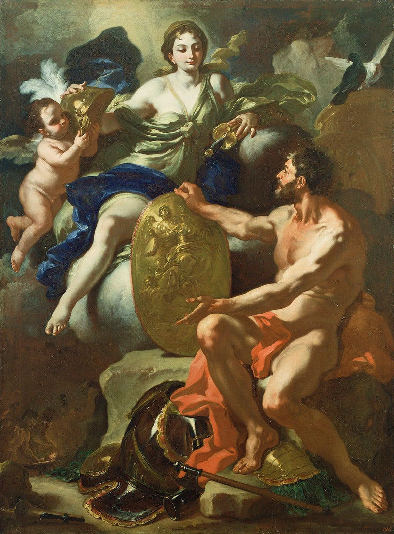 Venus en la fragua de Vulcano - Francesco Solimena